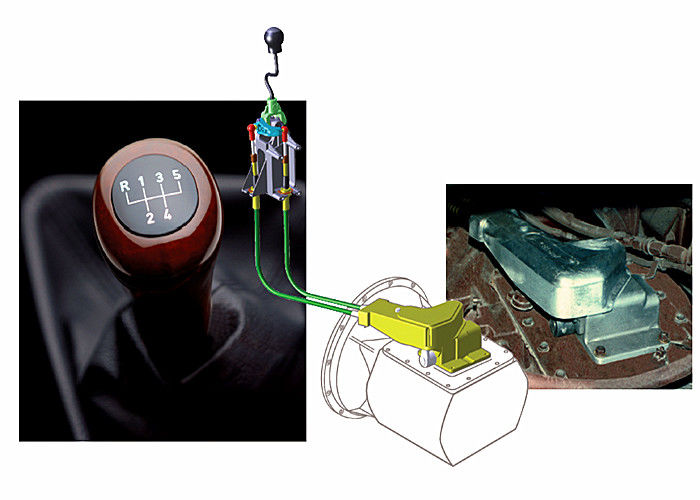 Βιομηχανική χειρωνακτική εύκολη εγκατάσταση συστημάτων μοχλών μετατόπισης MTS μετάδοσης για τα οχήματα
