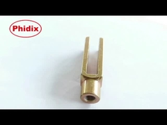 Clevis 3/824 χάλυβας χαμηλότατου άνθρακα επένδυσης νικελίου συναρμολογήσεων τελών καλωδίων κοχλιοτομώ