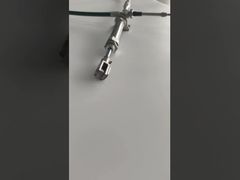 Συγκρότημα καλωδίου ελέγχου από ανοξείδωτο χάλυβα Push-Pull βαρέως τύπου με κύλινδρο