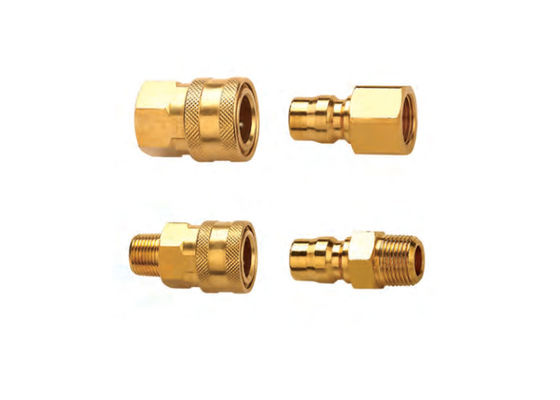 Κάρτερμπεργκ BSP Thread Brass Quick Adapter 1/4&quot; 5/16&quot; 3/8&quot; 1/2&quot;