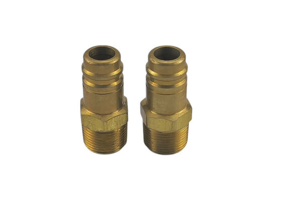 3/8 ιντσών NBR Γυναικεία υδραυλική μπρούντζο Quick Coupler