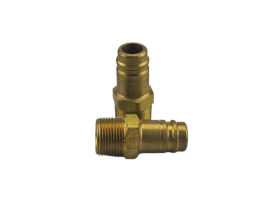 3/8 ιντσών NBR Γυναικεία υδραυλική μπρούντζο Quick Coupler
