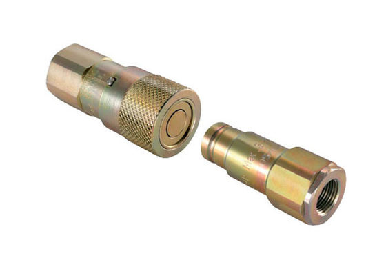 IATF16949 Χάλυβας Flat Face Coupler, 0,25'Flat Face Quick Disconnect