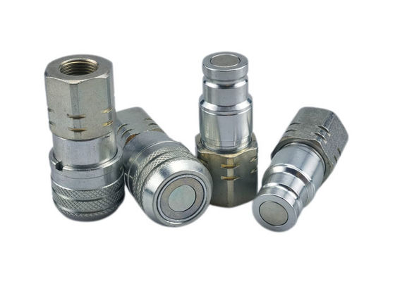 NPT IATF16949 0,5 ιντσών υδραυλικοί συνδετήρες επίπεδης όψης