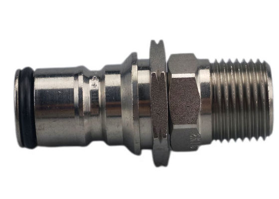 1500psi 0,25'' ονομαστική ταχεία σύνδεση από ανοξείδωτο χάλυβα