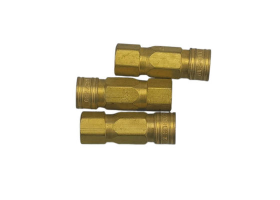 14 Bar Brass Garden Hose Quick Connect, One Way Shut Off Σύνδεση