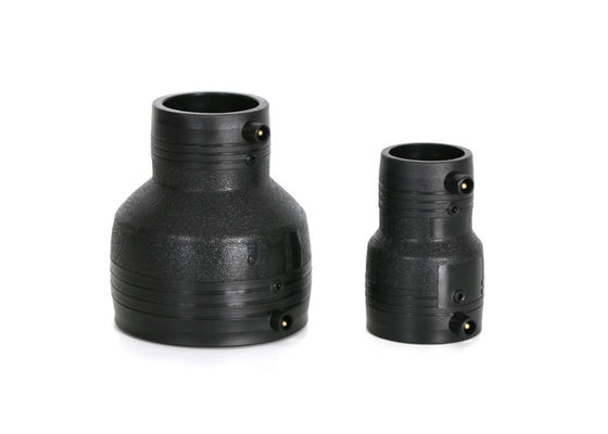 PE100 HDPE ηλεκτροσύνθετα εξαρτήματα συγκόλλησης μειώνοντας τη σύνδεση 200 X 110 mm