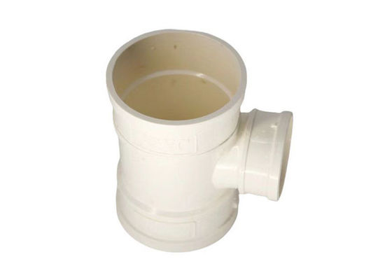 40 Εφοδιασμοί σωλήνων υπό πίεση PVC Tee Πολυβινυλοχλωρίδιο για αποχέτευση