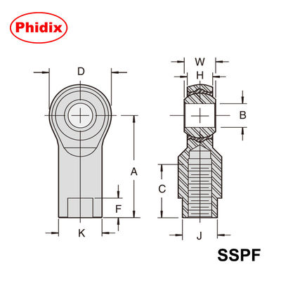 Θαλάσσια άξονα ατσάλινα άκρα