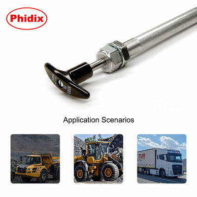 Ανθεκτική λαβή ελέγχου περιστροφικής κλειδαριάς Push-Pull με μηχανισμό ασφαλούς κλειδώματος