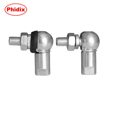 Προσαρμοσμένη σφαιρική ένωση από ανοξείδωτο χάλυβα με αρσενικό ή θηλυκό νήμα