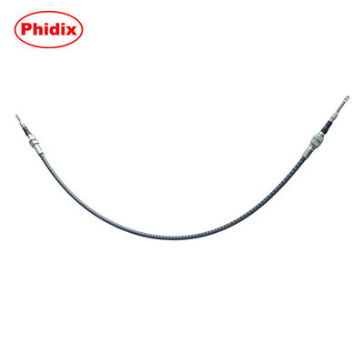 Heavy-Duty Push-Pull Control Cable Assembly With Threaded Ends