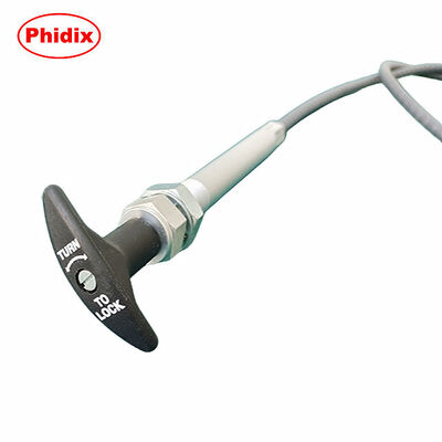 Καλώδιο ελέγχου ώθησης έλξης λαβής περιστροφικής κλειδαριάς — Λύση μηχανικού ελέγχου βαρέως τύπου