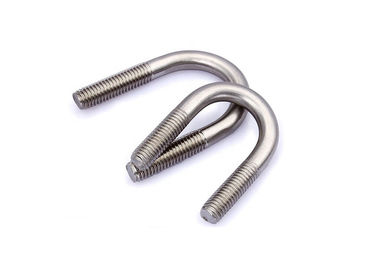 IATF16949 Έγκριση Ατσάλινη ράβδος Τελειώνει U Bolt Clamp Pipe Προσαρμοσμένα μεγέθη